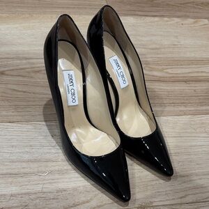 Jimmy Choo Glossy Black Heels